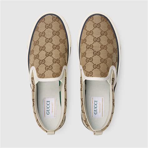 gucci tennies|Gucci tennis 1977 slip on.